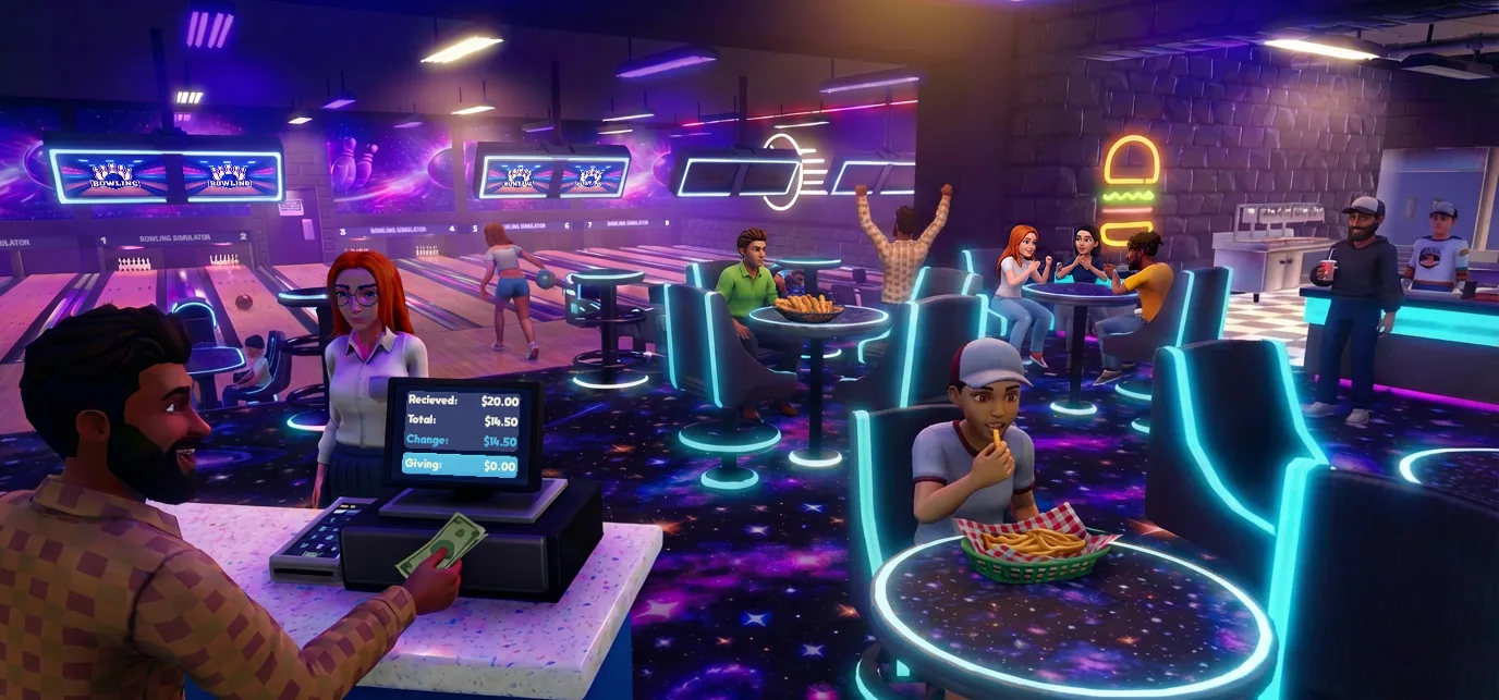 Bowling Alley Simulator game artwork