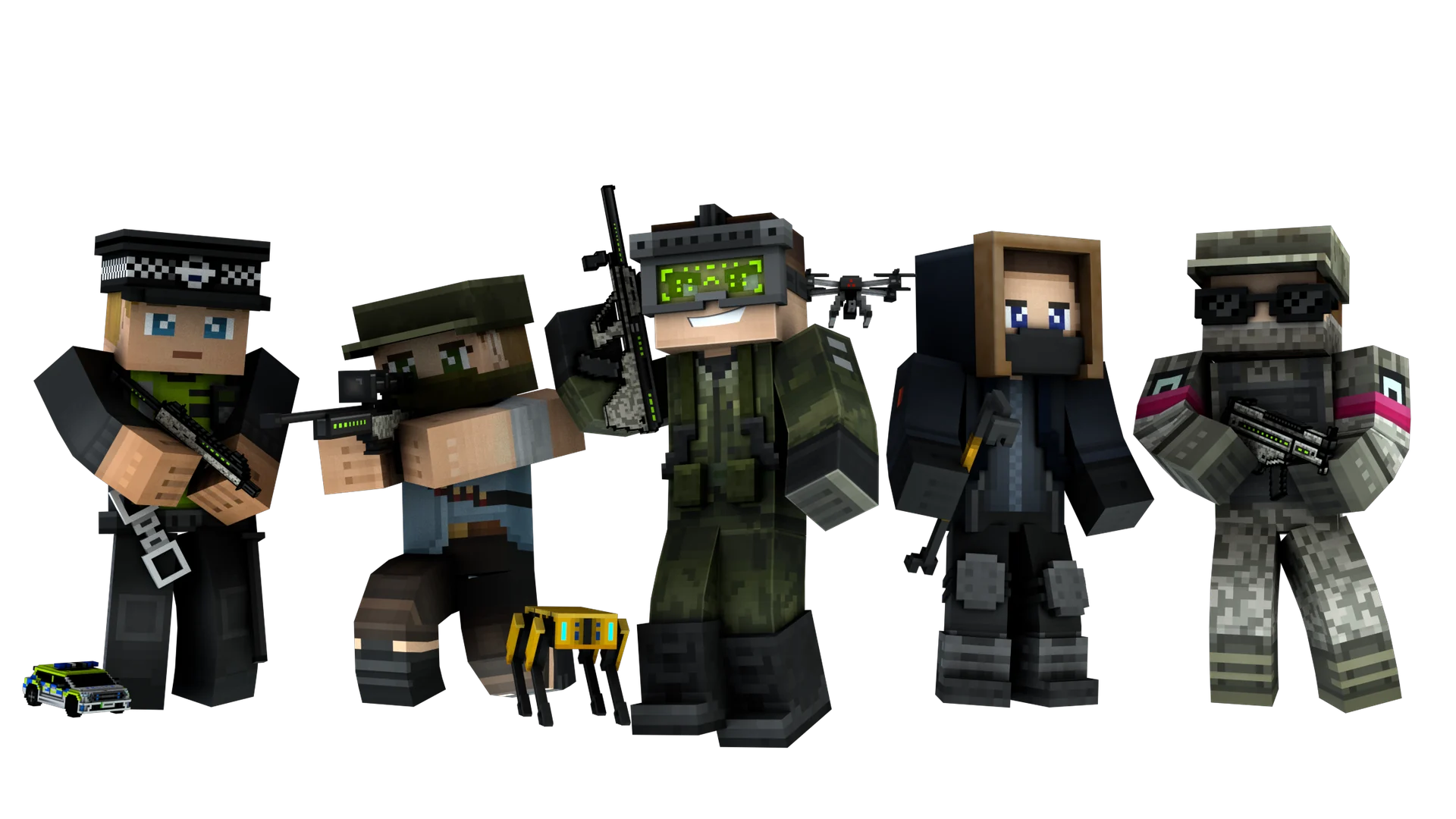 Pixel Strike 3D game artwork