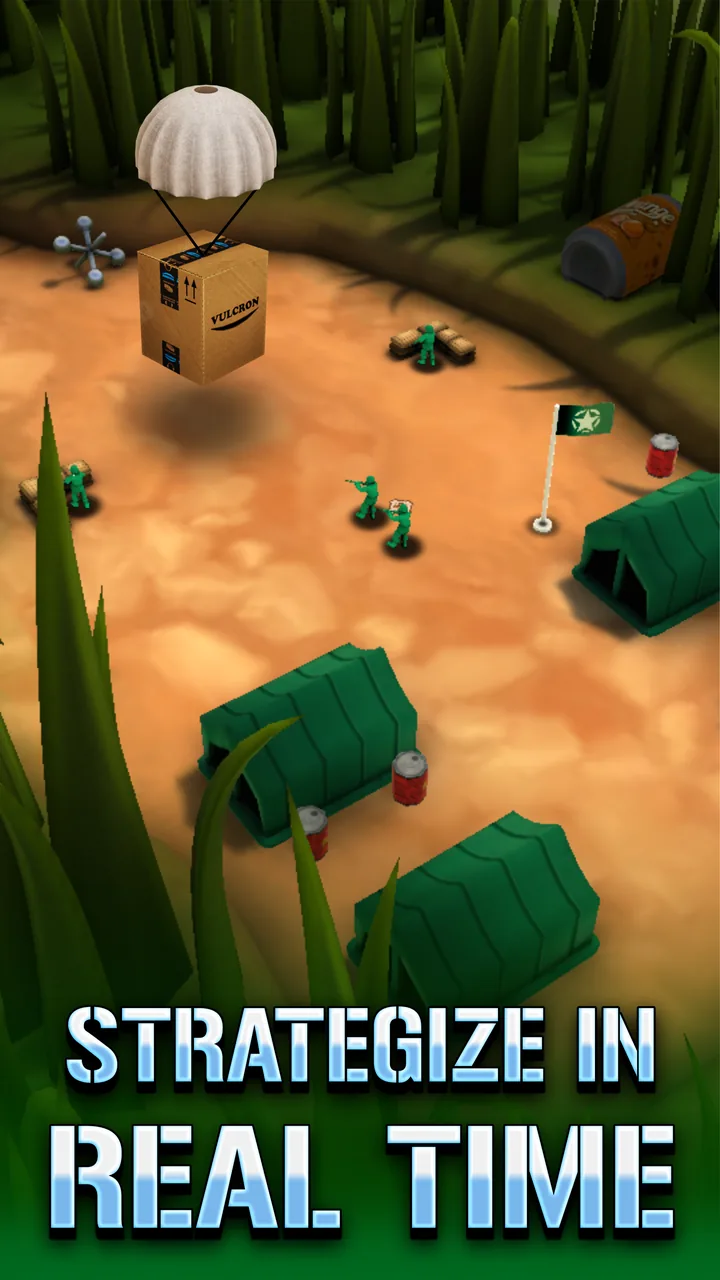 Units advancing across a battlefield