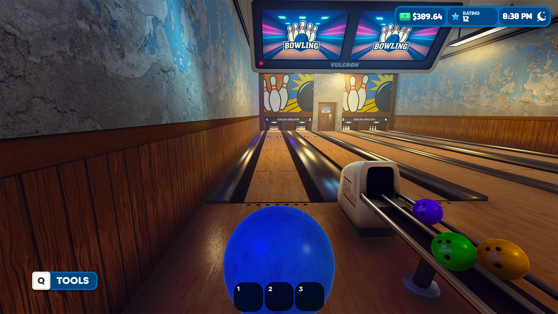 Physics-Based Bowling